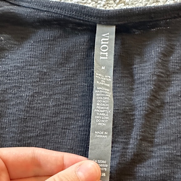 Vuori Black Square Neck Long Sleeve - Picture 4 of 5